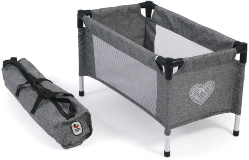CHIC2000 Puppenbett Puppen-Reisebett, mit Stoff-Tragetasche