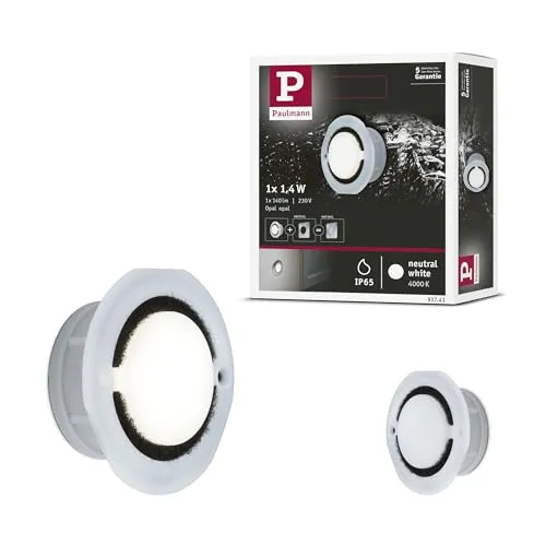 Paulmann 93741 Einbauleuchte Special Line IP65 - Lampen für Feuchträume, strahlwassergeschützt (IP65) und energieeffizient mit LED-Technik, ideal für den Außenbereich und moderne Innenräume.