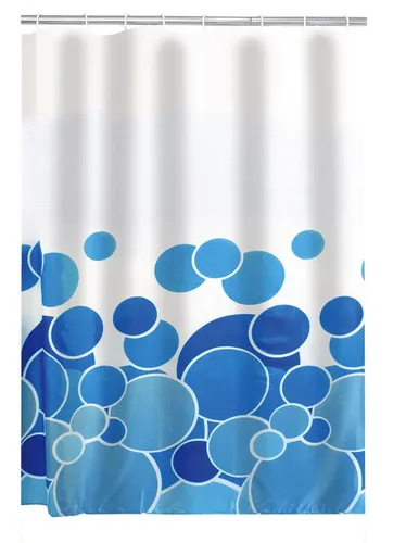 Ridder Duschvorhang Kani blau Breite 180 cm von Ridder