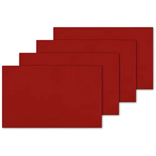 Tischsets Rot von Bestlivings