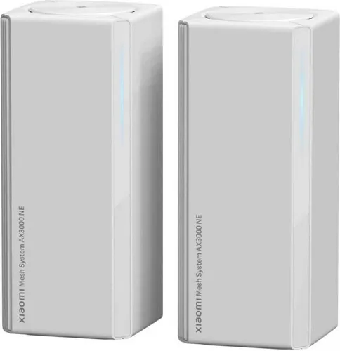 Xiaomi Mesh System AX3000 NE EU (2 Pack) - Whole-Home Wi-Fi Coverage, nahtloses Roaming und High-Speed Wi-Fi 6 für optimales Surfen