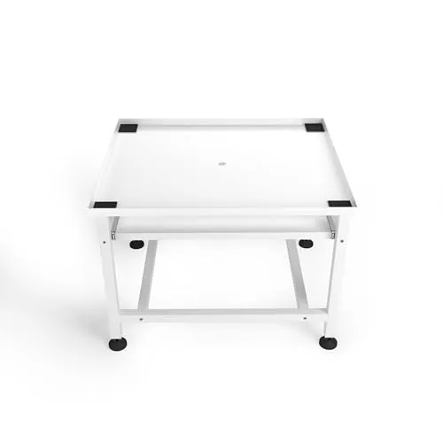 Wasophoogte® Waschmaschinen Untergestell - Waschmaschinenunterschrank - Waschmaschinen Podest - 45 cm Hoch - Weiß - Universell