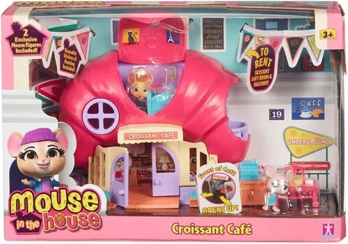 Millie And Friends Mouse IN The House Spielset CO07394 Croissant Kaffee