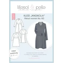 Lillesol Women Papierschnittmuster No. 60 Kleid Magnolia von lillesol & pelle