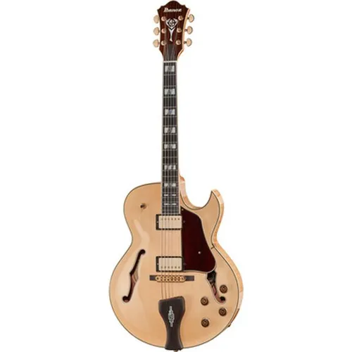 Ibanez LGB30-NT Natural: George Benson Signature E-Gitarre mit Hartschalenkoffer - E-Gitarre, bietet exzellente Spielbarkeit und einzigartigen Klang für anspruchsvolle Musiker.