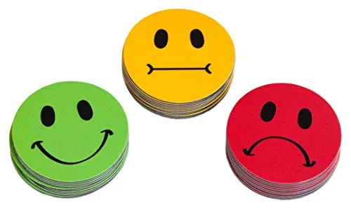 Betzold - Stimmungs-Magnete, 30 Stk. - Ampelmagnete Kühlschrankmagnete Belohnungstafel