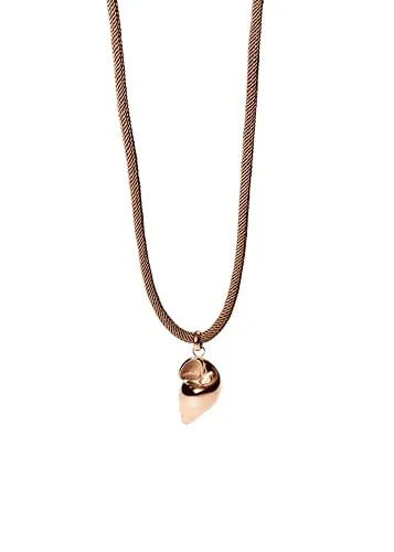 Purelei Kette mit Anhänger Oceanside - Edelstahlkette mit einzigartigem Muschel-Anhänger, ideal für Meerliebhaber, die Eleganz und Natürlichkeit in ihrem Look vereinen möchten.