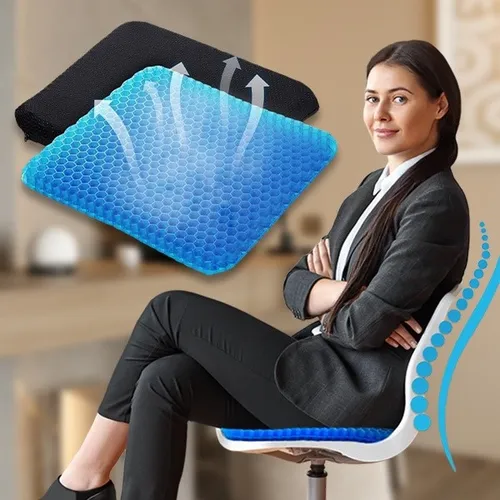 Orthopädisches Sitzkissen COMFORTKA, Blau