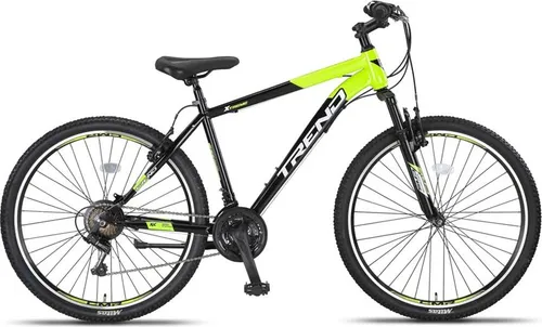 Altec Hardtail Mountainbike Trend MTB 27.5 Zoll 46 cm Junior 21G Felgenbremse Schwarz/Lime