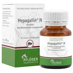 Hepagallin N Dragees 50 St