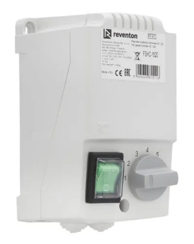 Reventon Ventilator mit 5-Stufigem Regler HC 14,0A