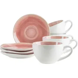 MÄSER 934113 Serie Frozen Kaffeetassen Set in lila von Mäser