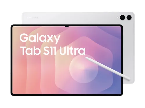 SAMSUNG Galaxy Tab S11 Ultra Wi-Fi, 256 GB, 14,5 Zoll, Silver - Tablet mit 256 GB Speicher, beeindruckendem 14,5 Zoll Display und leistungsstarker Wi-Fi Verbindung für ein erstklassiges Nutzererlebnis.