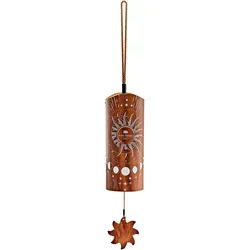 Meinl Sonic Energy Cosmic Bamboo Chime Luna - Percussion-Instrument mit sanften, resonierenden Tönen, auf 432 Hz gestimmt und ideal für entspannende Abendstunden, inklusive zwei Pendel für unterschiedliche Klangnuancen.