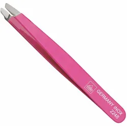 Erbe Pinzette schräg, pink, rostfrei Inox- 92248