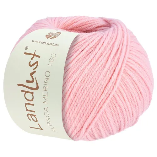 LANA GROSSA Landlust Alpaka Merino 160 - Klassisches Handstrickgarn, 50% Merino und 50% Alpaka für kuschelige Projekte und ganzjährigen Komfort