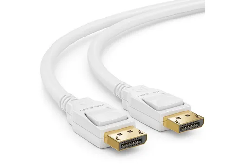 deleyCON deleyCON 1m DisplayPort 8K Kabel 1.4 1080P 4K 8K UHD HBR3 HDR10 DSC Video-Kabel