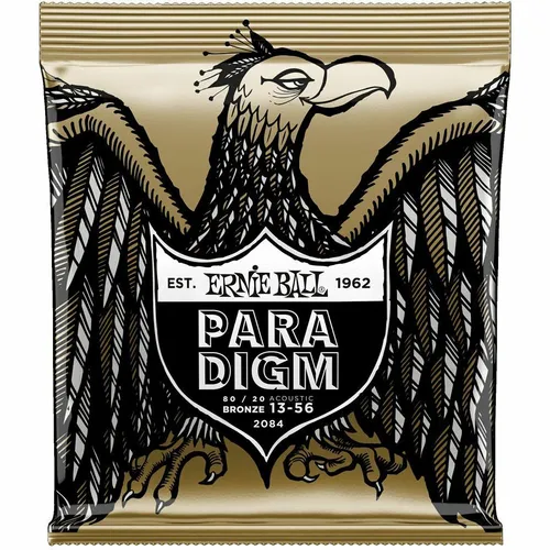 Saiten Westerngitarre Ernie Ball Paradigm EB2084, 013-056, Medium, 80/20 Bronze