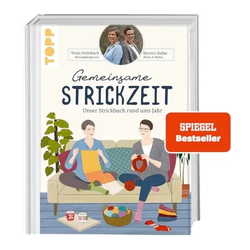 Gemeinsame Strickzeit: Unser Strickbuch rund ums Jahr - Stricken - SPIEGEL Bestseller mit kreativen Projekten für jede Jahreszeit, ideal für gemeinsame Strickstunden und Inspiration.