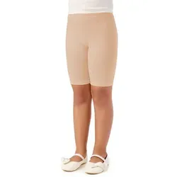 Merry Style Leggings Mädchen Kurze Hose Radlerhose MS10-227 (1-tlg) aus Baumwolle braun 140