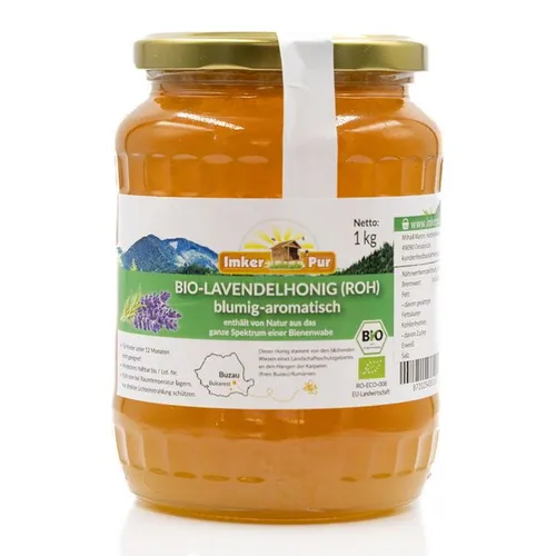 ImkerPur. Bio Lavendelhonig (roh)