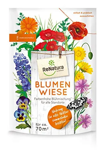 Feldsaaten Freudenberger 68215 Greenfield ReNatura Blumenwiese (500 g) (Blumenweide)