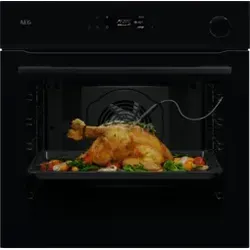 NBR7P621SB Backofen 60cm Pyrolyse SteamCrisp 19Heizarten Kochassistent Kerntemperatursensor