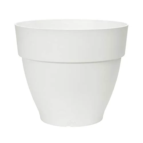 Elho Vibia Campana Rund 35 - Blumentopf - Weiss - Draußen - Ø 35 x H 29 cm