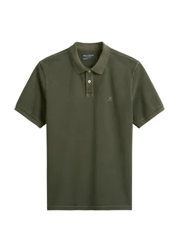 Marc O'Polo Regular Fit Poloshirt aus reiner Baumwolle - Poloshirts für Herren, aus 100% Baumwolle für höchsten Tragekomfort, mit dezentem Logo-Stitching und lässigem Bleached Look – perfekt für den Alltag.