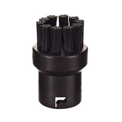 Rundbürste Reinigungsbürste Bürstenköpfe für Karcher Dampfreiniger SC 1 2 3 4 1020, Schwarz