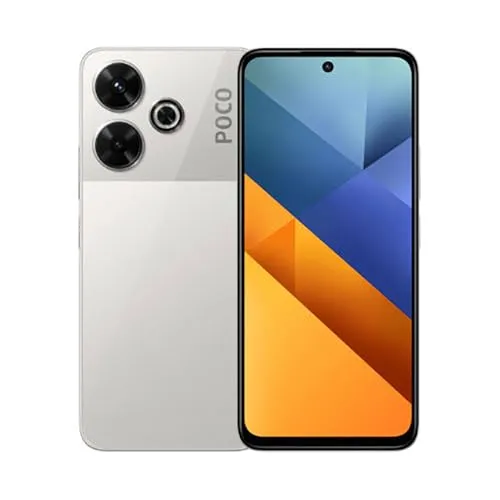 Xiaomi Poco M6 Smartphone - 6GB RAM, 128GB Speicher, 108MP Kamera - Simlockfreies Handy mit 6,79 Zoll Full HD+ Display und 33W Schnellladung. Genießen Sie beeindruckende Fotos dank der 108 MP Hauptkamera und einem langlebigen 5030 mAh Akku.