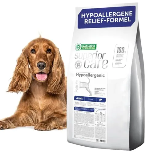 Nature's Protection hypoallergenes Trockenfutter für Hunde mit Lachs 10 kg
