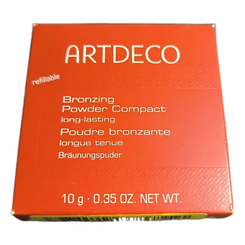 ARTDECO Bronzing Powder Compact Long-Lasting, Bronzer Puder für den natürlichen