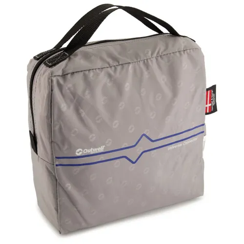 Outwell Lounge Zelt Verbindung XL, 400x160cm, grau/schwarz - Zeltverbindung für optimale Raumnutzung, ideal für große Campingausflüge oder Familienurlaube.