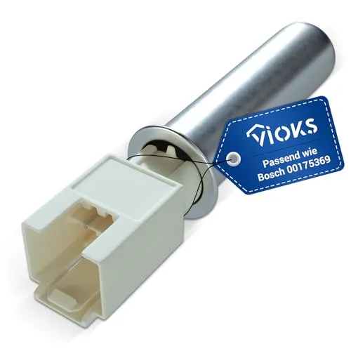 VIOKS NTC Temperatursensor Ersatz für Siemens Neff Bosch 00170961 00175369 175369 - Temperaturfühler Heizung für Serie 6 Maxx IQ300 IQ500 IQ700 IQ800 VarioPerfect Siwamat & Waschmaschinen Zubehör