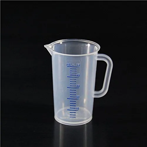 Meßbecher 50ml 2ml Teilung 70mm hoch