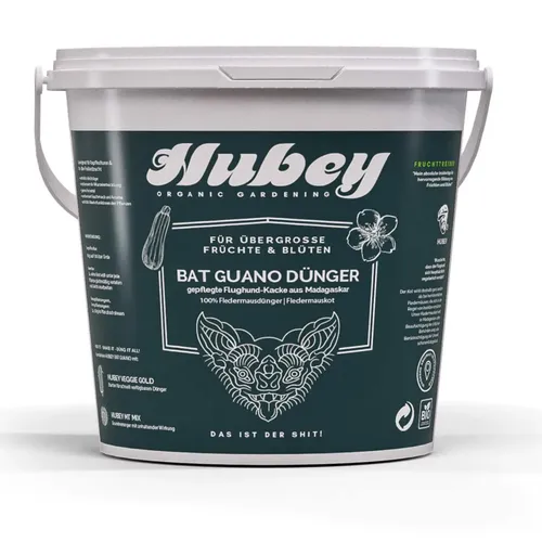 Hubey Bat-Guano Pulver, Fledermausdünger 1 kg