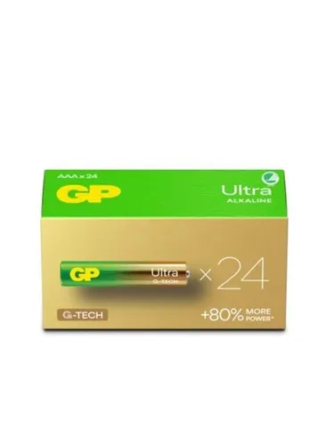 GP Battery Ultra Alkaline AAA/LR03 24-pack 151446
