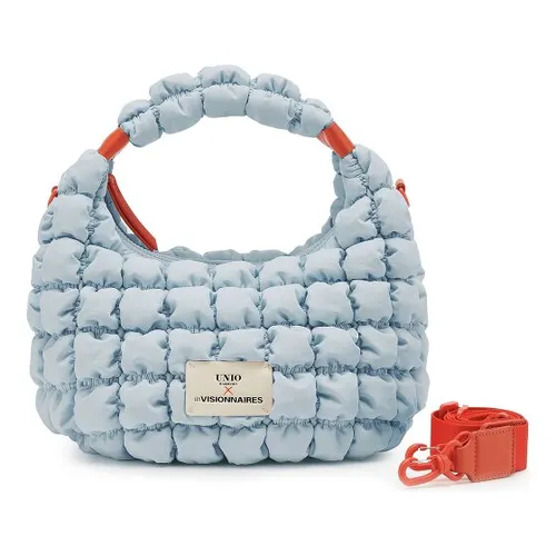 LES VISIONNAIRES Unio Kitzbuehel Schultertasche S 34.5 cm blau - Die Schultertasche „Unio Kitzbuehel“ von LES VISIONNAIRES vereint Stil und Funktionalität. Mit praktischem Reißverschluss, Kreditkartenfächern und robustem Material ist sie ideal für den täglichen Gebrauch und sorgt für Ordnung und Sicherheit.