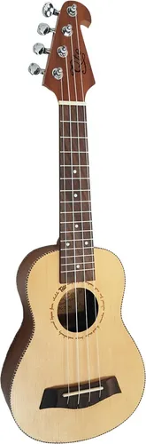KONZERTUKULELE - MATT FINISH - BODEN u. ZARGE MAHAGONI - UKULELE NATUR - UK24H