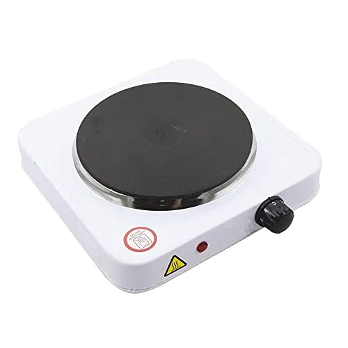 LEOFLA Elektroherd, 1000 W, verstellbare Gusseisenplatte, kabelgebunden, Stromquelle, Arbeitsplattenbrenner, 152 m