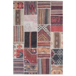 Lalee.Avenue Teppich My Ethno 263 multi 115cm x 170cm - Teppiche, 70% recycelt und 100% stylisch – der perfekte Designteppich für drinnen und draußen, der Naturverbundenheit und modernes Design vereint!