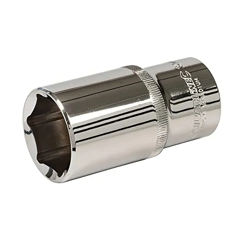 Silverline 508817 Steckschlüsseleinsatz, lang, metrisch, 1/2-Zoll-Antrieb 30 mm