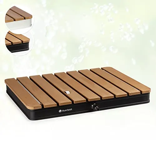 blumfeldt Mobile Gartendusche - Brausen & Duschen: Perfekte Außendusche mit 4m Fontänenhöhe, wasserdicht, frost- und UV-beständig – ideal für Garten, Pool oder Sauna.