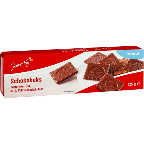 Jeden Tag Schokokeks Vollmilch 125g