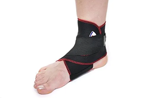 TSM Sprunggelenkbandage aktiv plus - Sprunggelenkbandage mit breitem Gurt für verbesserte Stabilität und Kompression, ideal zur Verletzungsprophylaxe beim Sport und im Alltag.