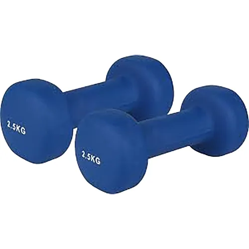 V3Tec Hantel Neoprenhantel, blau - Hantelsets, rutschfeste Neoprenoberfläche für sicheren Grip und bequemes Training