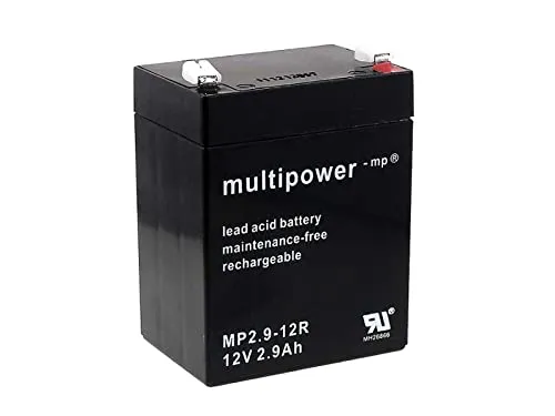 Powery Bleiakku (multipower) MP2,9-12R 2900 mAh