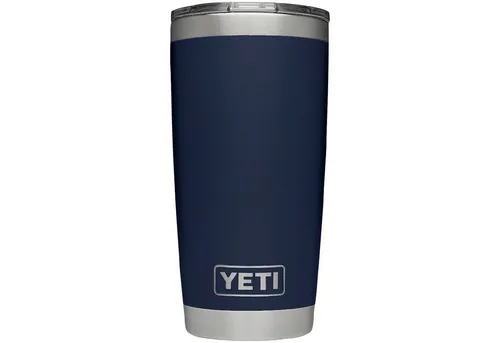 Yeti Isolierflasche Rambler 591 ml - Isolierflasche aus strapazierfähigem Edelstahl mit doppelwandiger Vakuumisolierung, hält Getränke heiß oder kalt und ist ideal für Outdoor-Abenteuer.