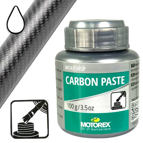 Motorex Carbon Montagepaste MTB Road ebike Fahrrad Lenker Werkstatt Dose Pinsel